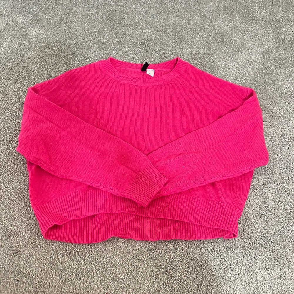 Pink sweater